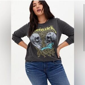 Metallica crew neck